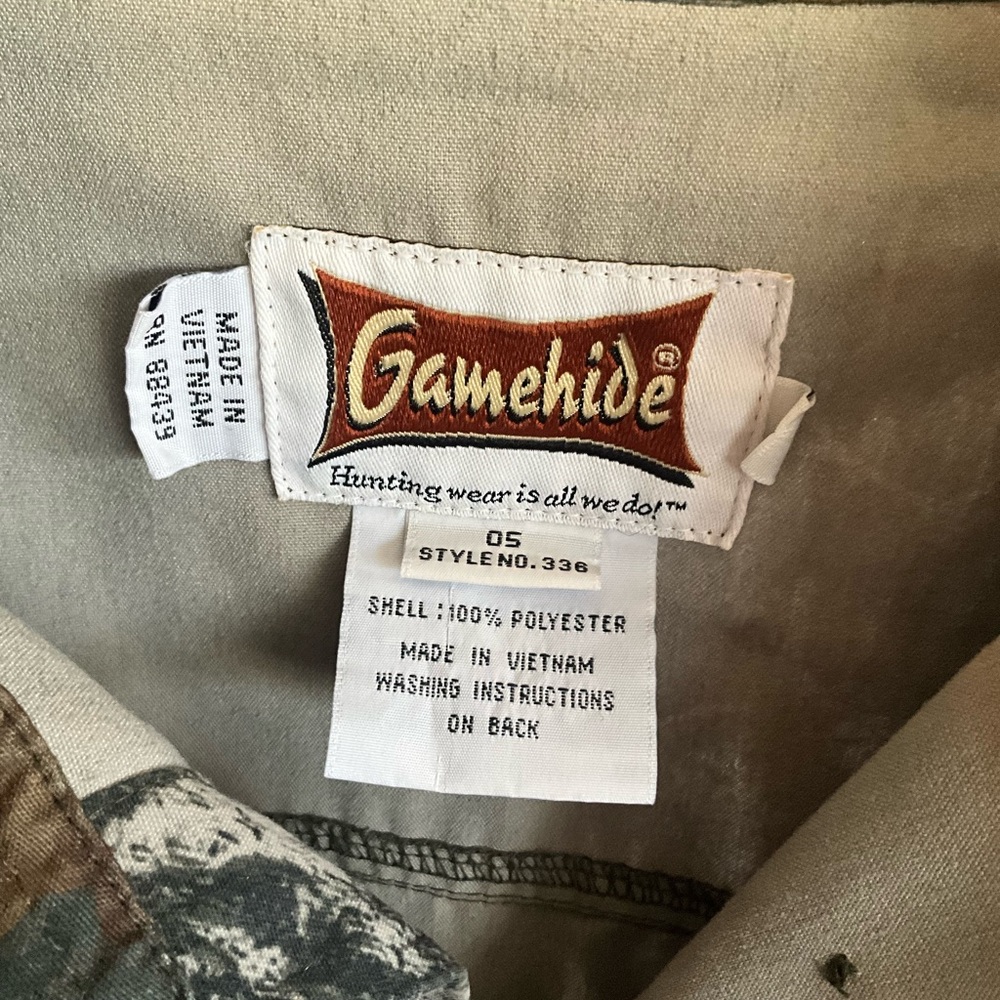 Gamehide X-Large LS camo button up - Picture 6 of 6